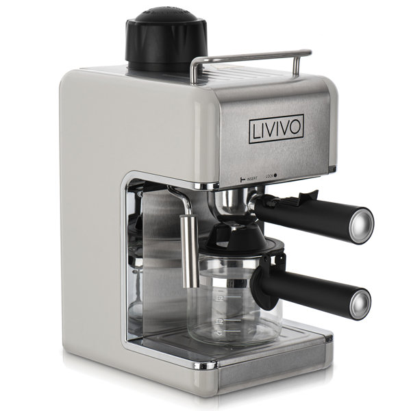 LIVIVO Coffee & Espresso Combo Machine Wayfair.co.uk